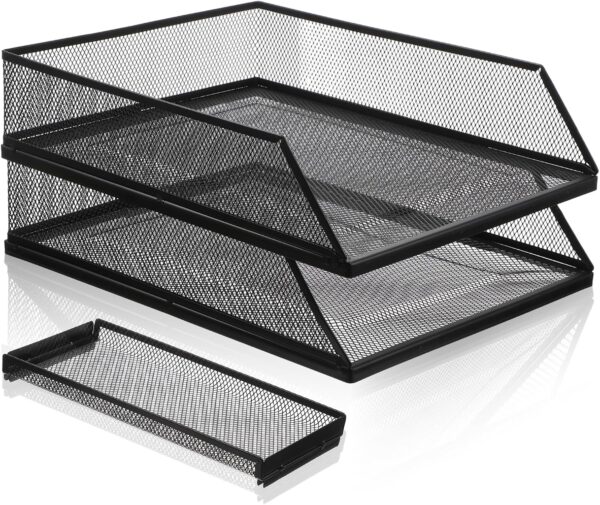 Stackable Document Tray Organizer